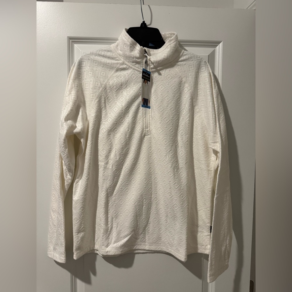 NWT Eddie Bauer Polar Fleece 1/4 Zip